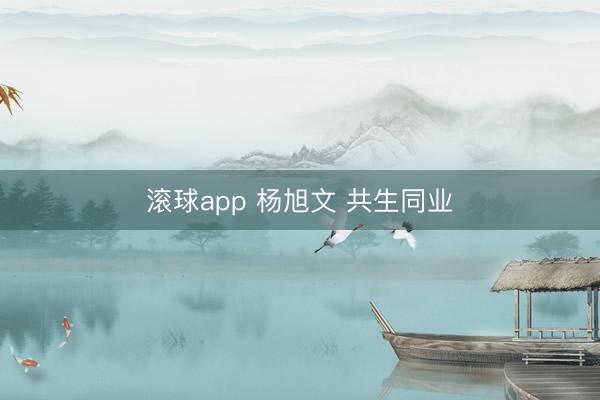 滚球app 杨旭文 共生同业