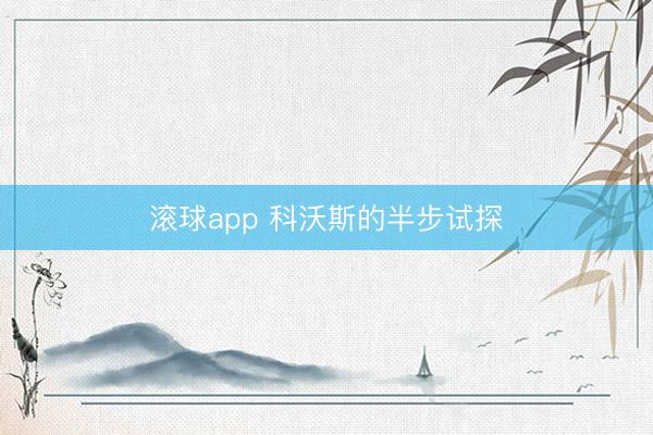 滚球app 科沃斯的半步试探