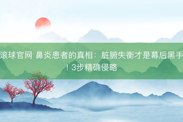 滚球官网 鼻炎患者的真相：脏腑失衡才是幕后黑手! 3步精确侵略
